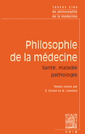 Philosophie de la medecine- II